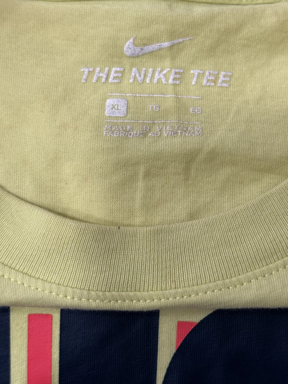 Nike Neon Green Short Sleeve 'JUST DO IT' Graphic Tee